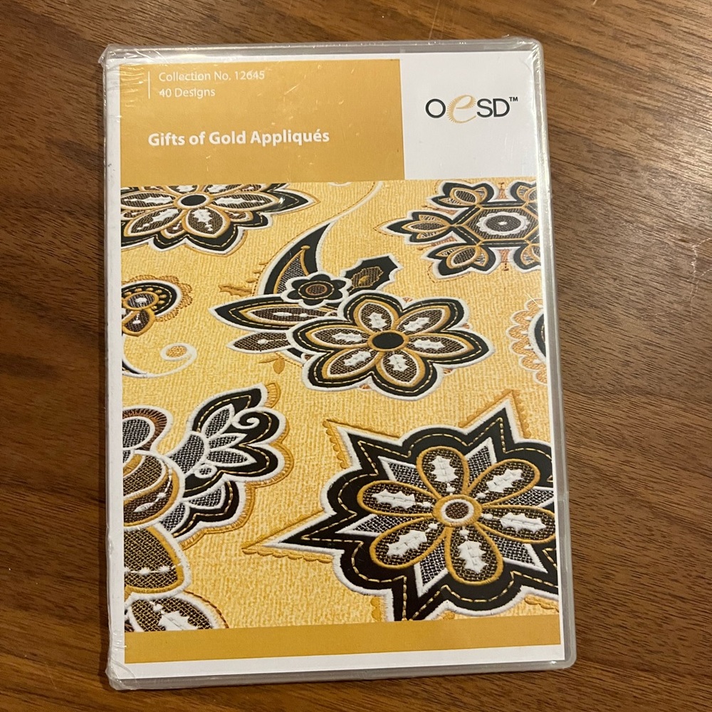 Embroidery Appliqués CD Gifts of Gold Appliques CD – OESD